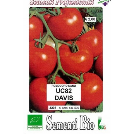 semillas ecologicas de tomate uc 82 davis