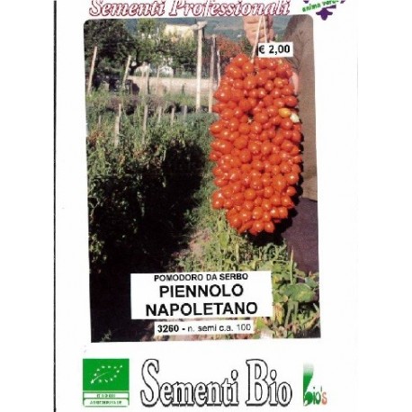 semillas ecológicas de tomate piennolo napolitano