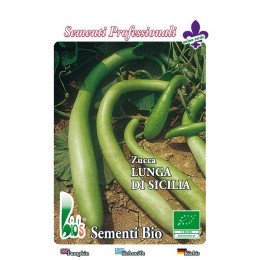 calabaza serpiente de Sicilia - semillas ecologicas