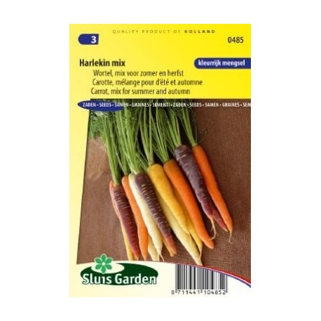 zanahoria harlekin mix - semillas