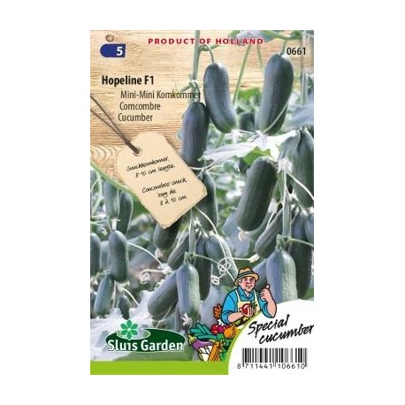 pepino snack hopeline f1 - semillas