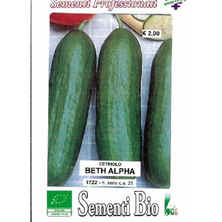 pepino beth alpha (semillas ecológicas)