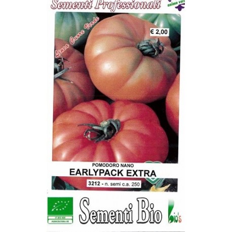 semillas ecológicas de tomate earlypak 7