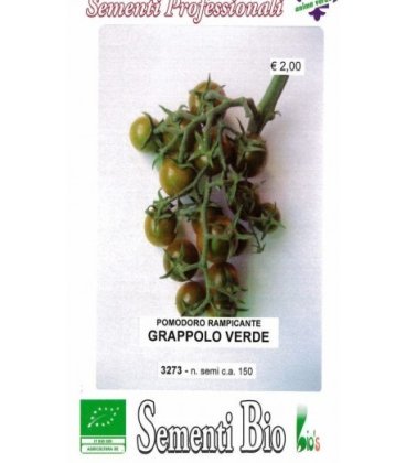 semillas ecológicas de tomate cherry verde